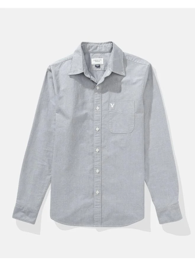 American Eagle AE Everyday Oxford Button-Up Shirt