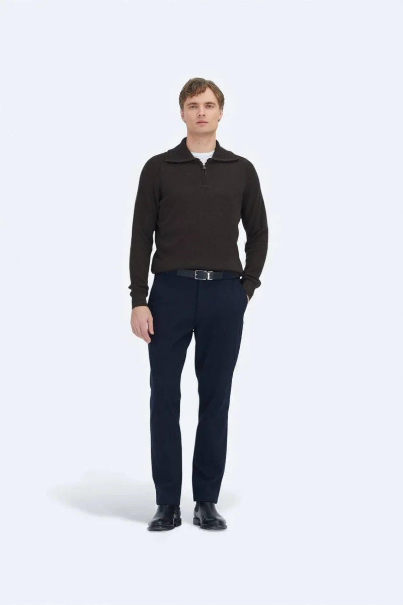 Ramsey Brown Knitwear Sweatshirt