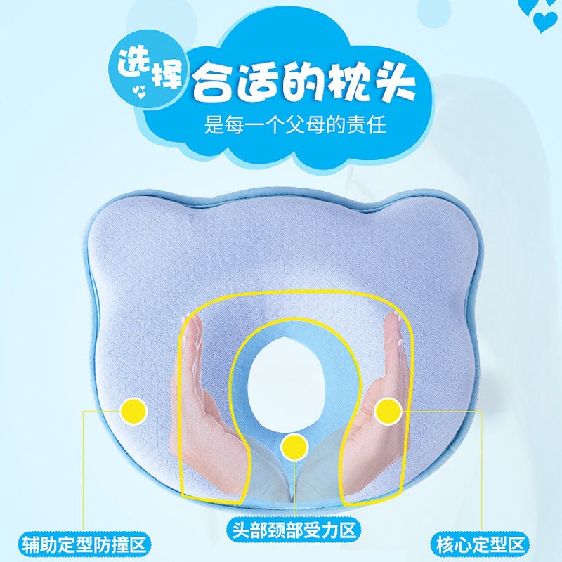 Memory Foam Baby Pillow Baby Breathable Pillow Baby Pillow Sleeping Pillow Baby Side Sleeping Pillow Baby Sleeping Pillow - Image 3
