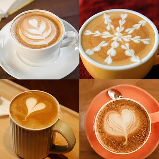 Duomama Stainless Steel Milk Frothing Pitcher  350Ml Espresso Steaming Milk Frother For Latte Cappuccino - Image 4
