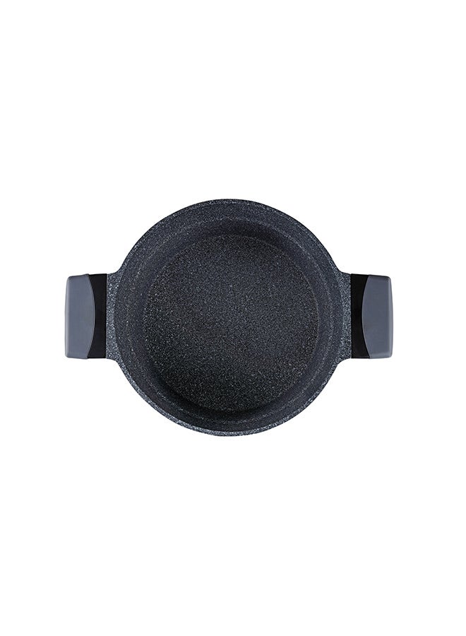 Royalford Casserole Dish With Lid Black 28cm - Image 5