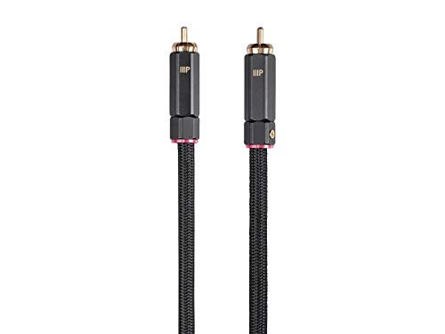 Monoprice Onix Series Digital Coaxial Audio/Video RCA Subwoofer CL2 Rated Cable, RG-6/U 75-ohm 12ft Black - Image 3