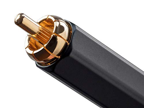 Monoprice Onix Series Digital Coaxial Audio/Video RCA Subwoofer CL2 Rated Cable, RG-6/U 75-ohm 12ft Black - Image 2