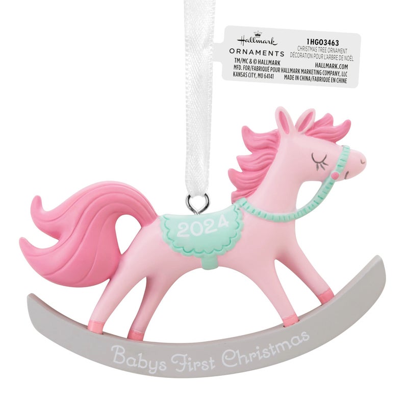 هولمارك الطفل الأول في عيد الميلاد عيد الميلاد 2024 فتاة - Image 3