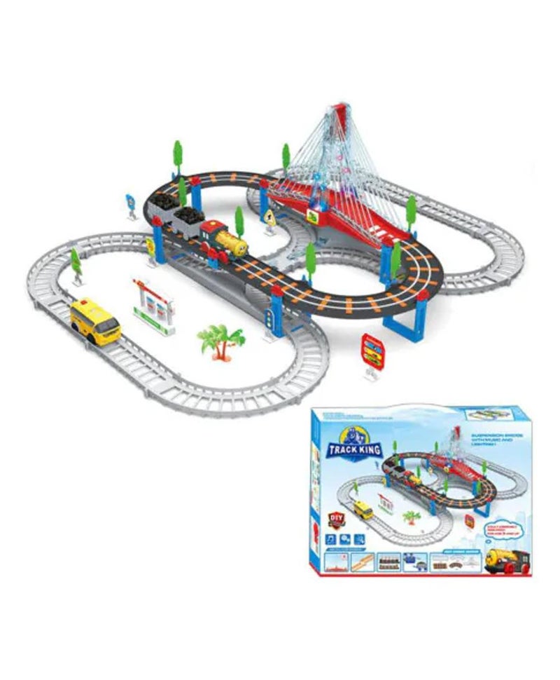 Fab N Funky Inertial Cartoon Engineering Vehicle With 2 Return Cars 9942-12 - Image 3