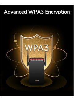 كودي Cudy RE3000 AX3000 Dual Band Wi-Fi 6 Extender and Repeater, 802.11ax, 160MHz, MU-MIMO, Beamforming, OFDMA, WPA3  - Image 5