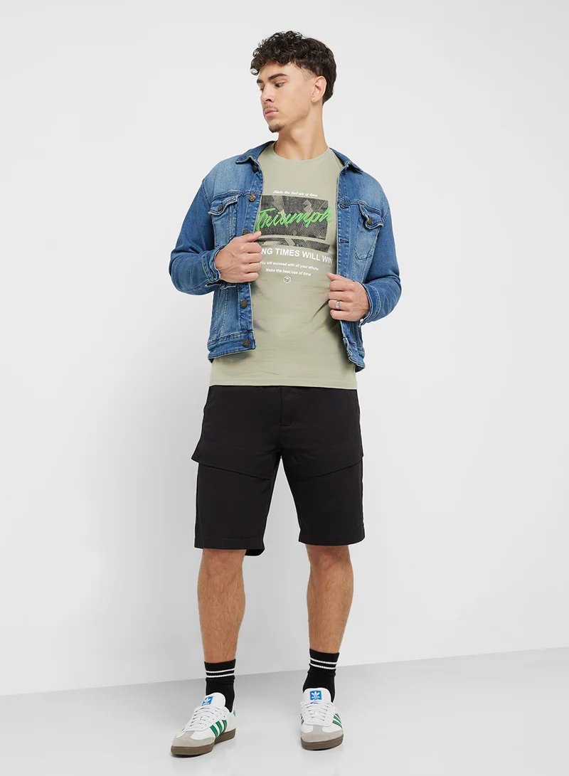 Seventy Five Basics Graphic Long Sleeve T-Shirt