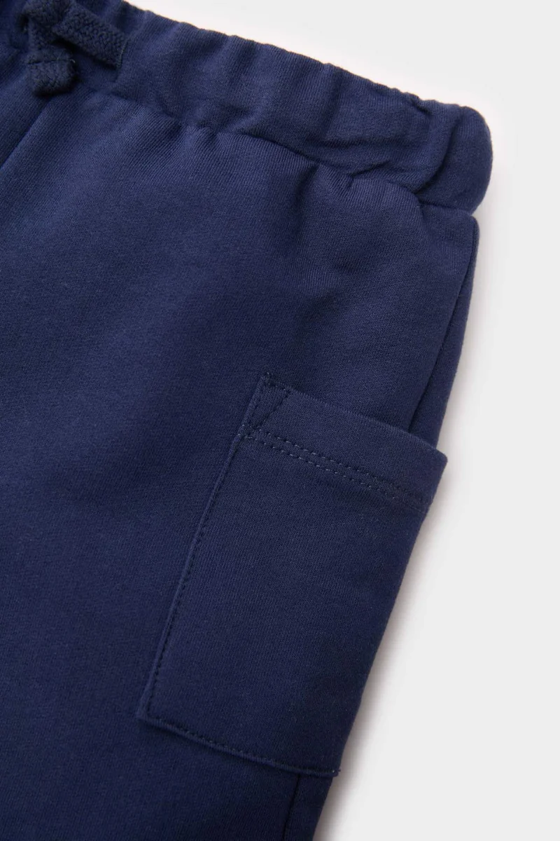 ديفاكتو Baby Boy Regular Fit Sweatshirt Fabric Shorts