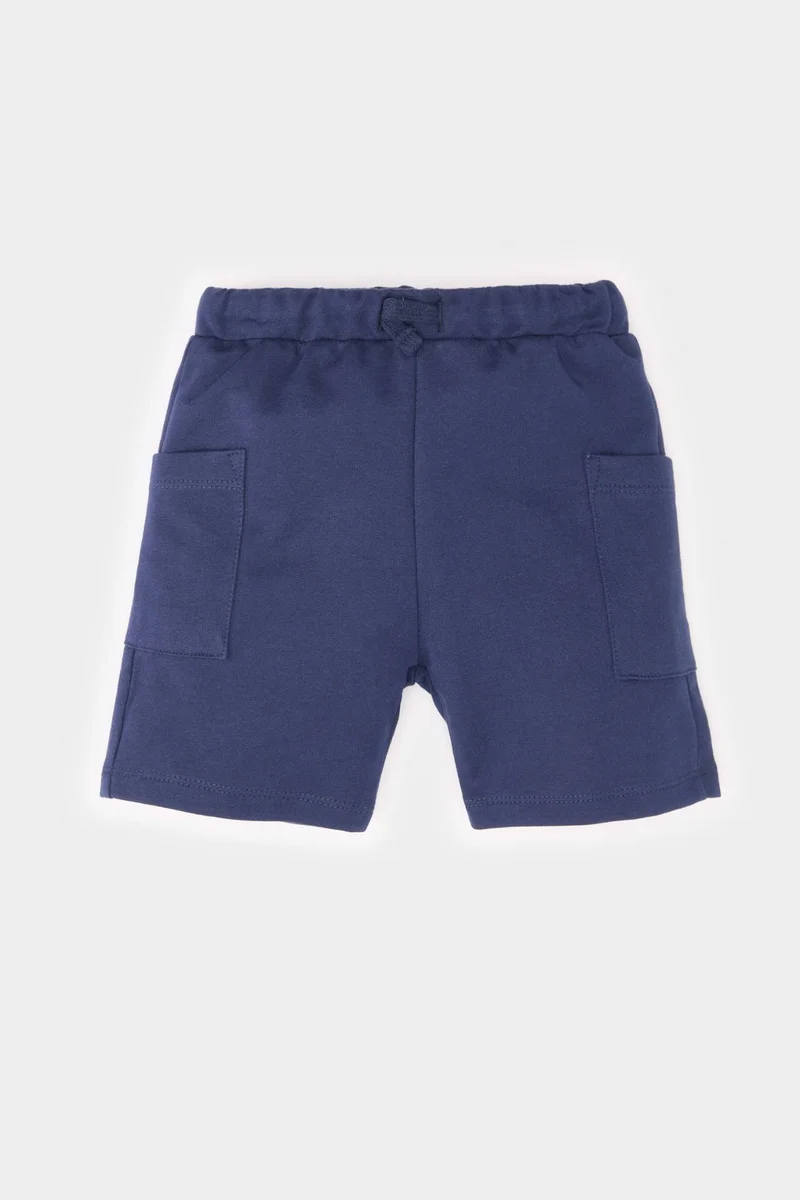 ديفاكتو Baby Boy Regular Fit Sweatshirt Fabric Shorts