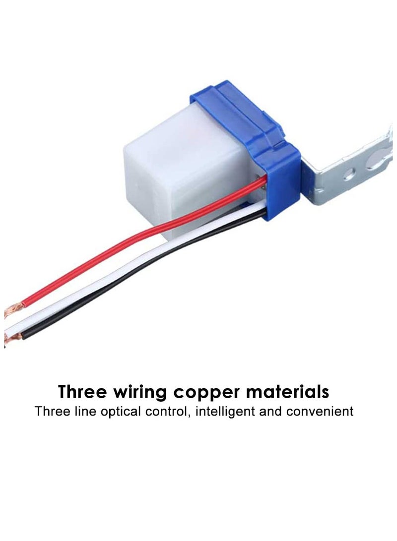 بيعتكلها خلية ضوئية للتحكم في إضاءة الشوارع بتيار متردد 220 فولت 10 أمبير مقاومة للماء خلية ضوئية للتحكم في الإضاءة بتيار متردد 220 فولت 10 أمبير مستشعر IP54 - Image 4