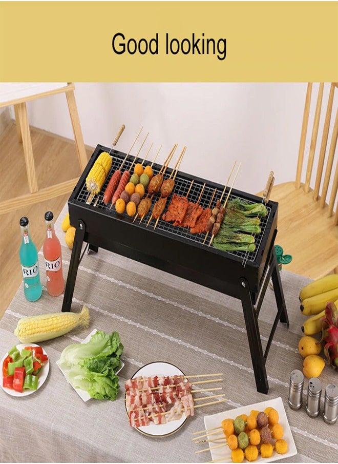 Generic - Portable Folding Charcoal Barbecue Grill - Image 1