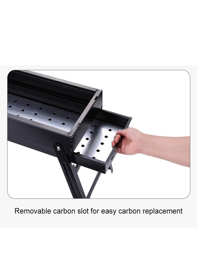 Generic - Portable Folding Charcoal Barbecue Grill - Image 1