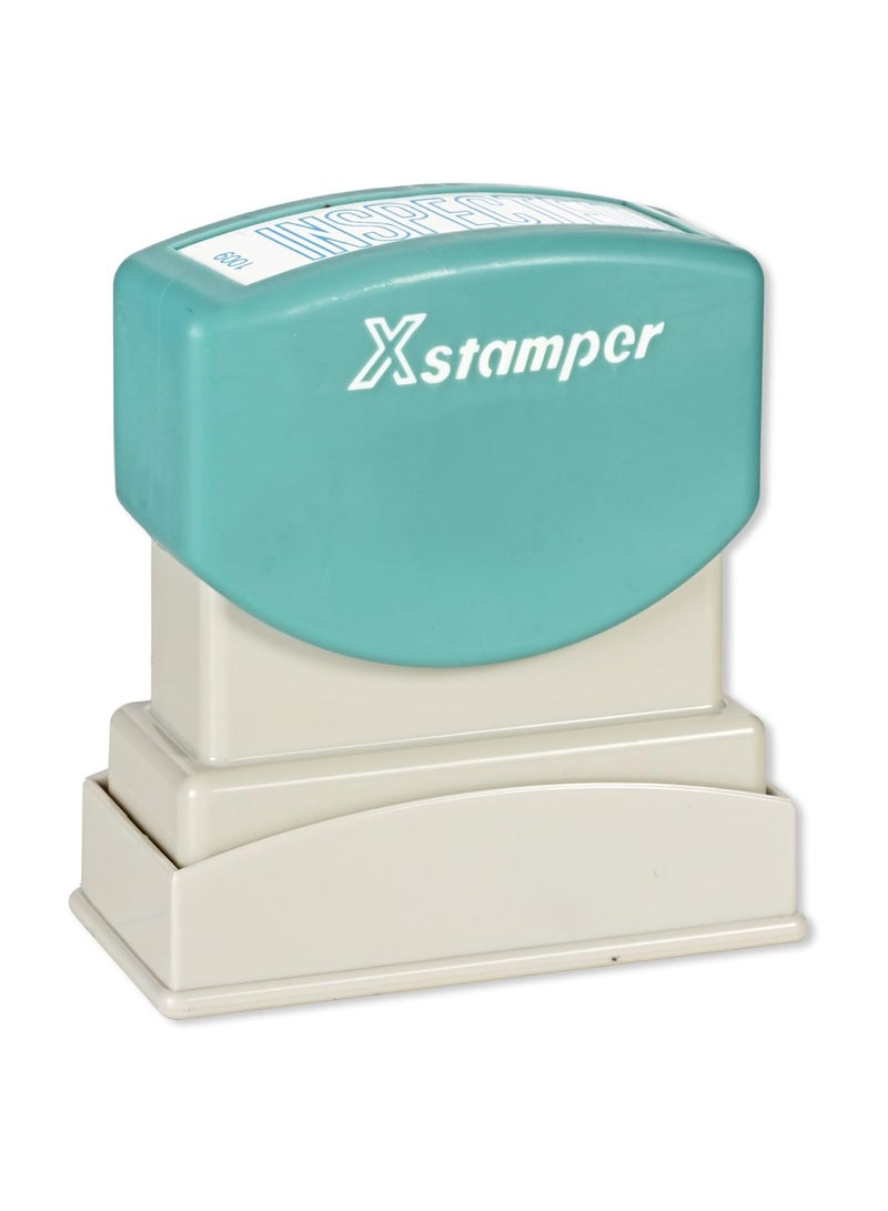 FIS Artline X-Stamper "INSPECTED" for Office Business Supplies, Ink Blue - ARXTCXB1009 - Image 2