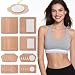 Autdor Castor Oil Patches for Belly Button 4 Sizes Mix 40PCS Castor Oil Pack Wraps Organic Cotton SelfAdhesive Castors Oils Pack Anti Leakage Disposable Pad Breathable No Wash Oil Not Included - Image 2