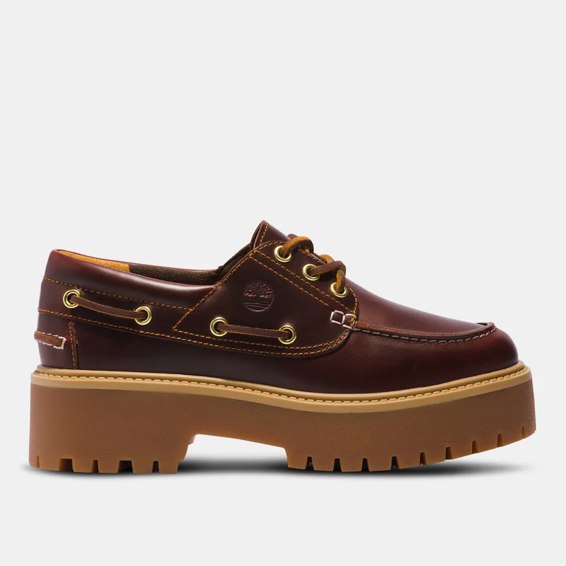 تمبرلاند Women's 3-Eye Boat Shoes