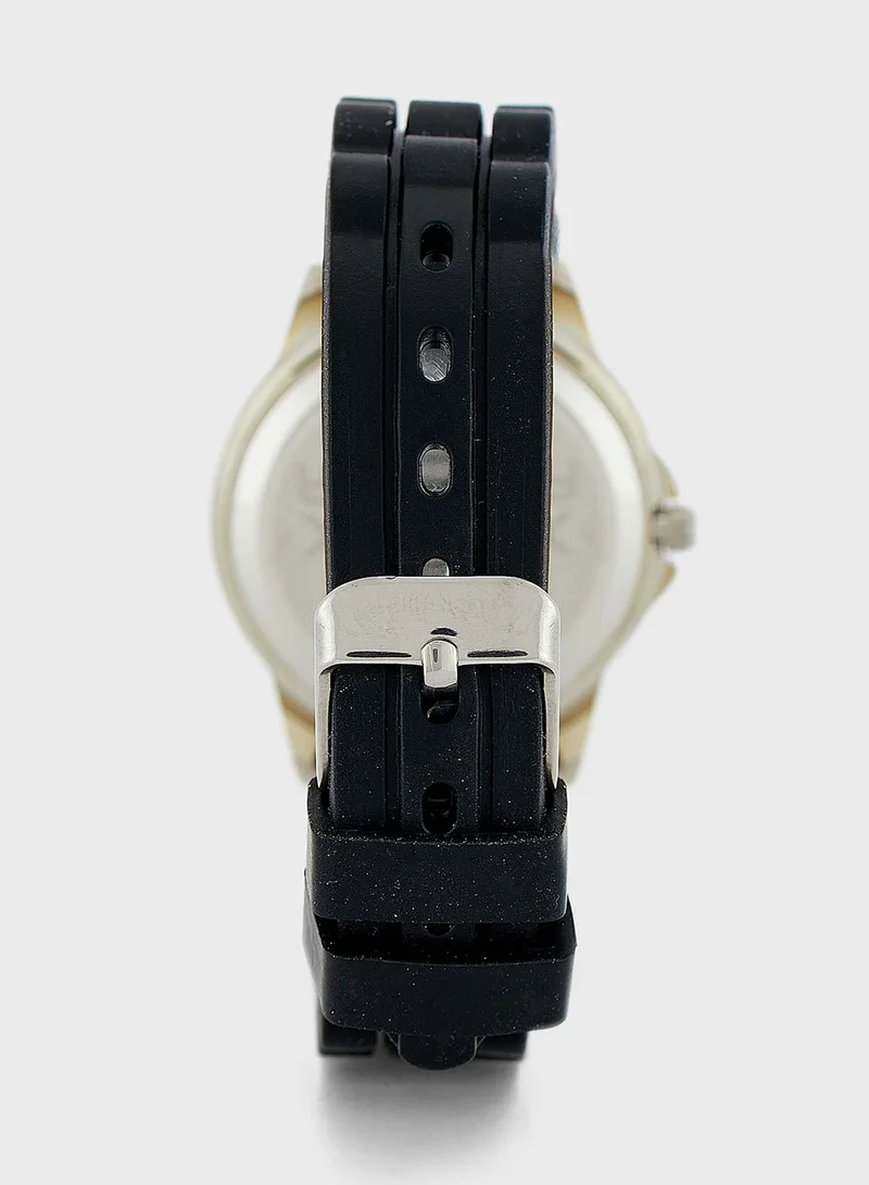 باتمان Batman Boys Time Teacher Watch black Silicon Strap, BAT9522