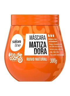 Salon Line Salon Line - Linha #ToDeCacho (Matizadora) - Mascara Ruivo Natural 300 Gr - (#ImWithCurls (Brassiness) - Natural Ginger Mask Net 10.58 Oz)  - Image 2