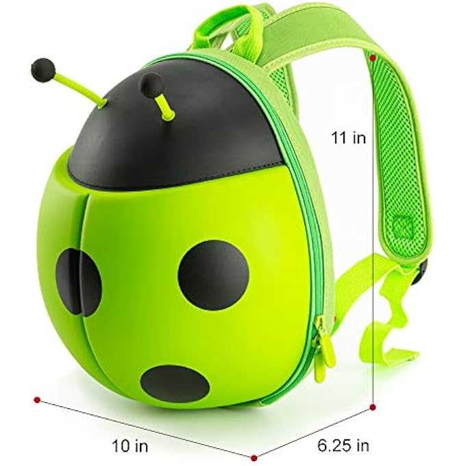 KIDDIETOTES Childrens Ladybug Backpack - Image 4