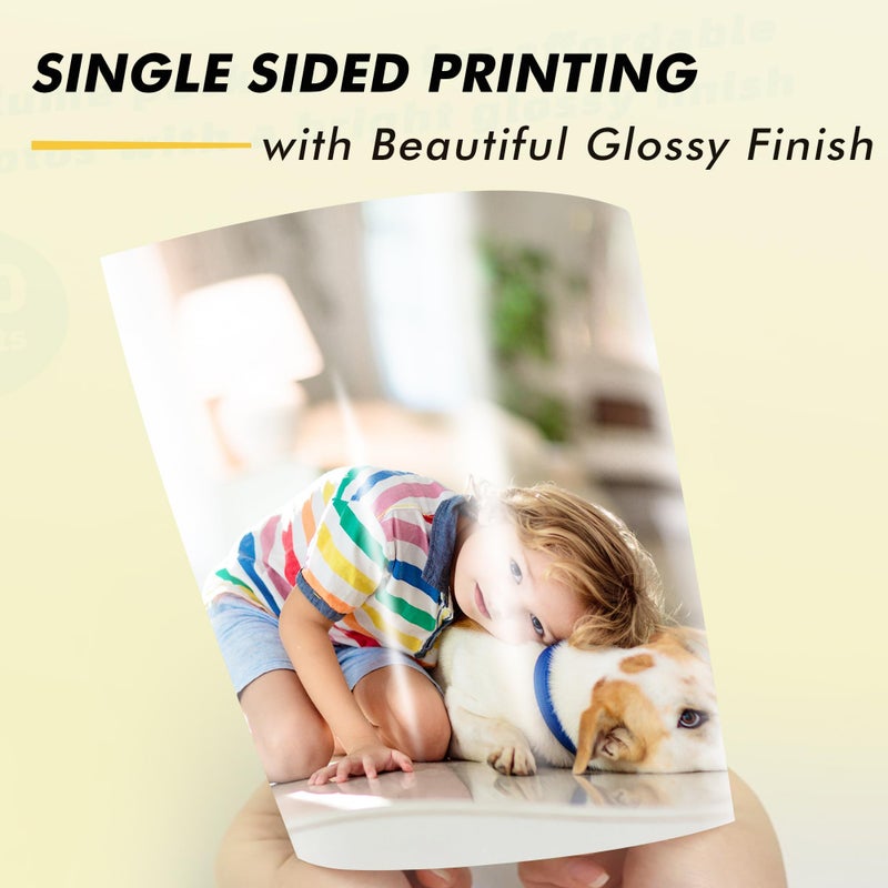 KOALA PAPER Koala Heavyweight Photo Paper High Glossy 8.5x11 Inches for Inkjet Printing 100 Sheets 61LB - Image 4