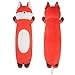 Dalmao 36 inch Orange Fox Stuffed Animal Soft Long Pillow Giant Cute Fox Body Pillow Plushies Toy Gift for Kids Boys Birthday Halloween Christmas - Image 2