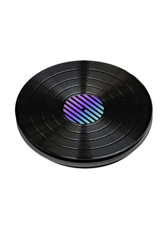 POPSOCKETS PopGrip Premium | قبضة هاتف من الجل وحامل، قابلة للإزالة وإعادة الاستخدام والغسل، تعمل مع جراب بلاستيكي صلب أملس، الجزء العلوي سهل الإزالة للشحن اللاسلكي - فينيل ريترو - Image 2