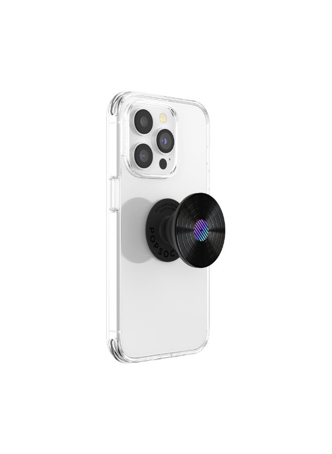 POPSOCKETS PopGrip Premium | Gel Phone Grip & KickStand, Removable Reusable Washable, Works with  Smooth Hard Plastic Case, Easy Remove Top for Wireless Charging - Retro Vinyl - Image 5