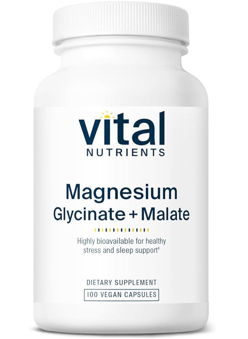 Vital Nutrients Magnesium 100 Vegan Capsules