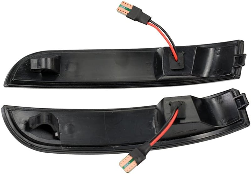 csslyzl Sequential Blinker Car Rear View Mirror Side Marker Lights LED Turn Signal Lamp Assembly Replacement For Ford Kuga Escape Ecosport 2013-2018,C-Max 2013-2017, Focus 2012-2018 Smoked Lens - Image 4