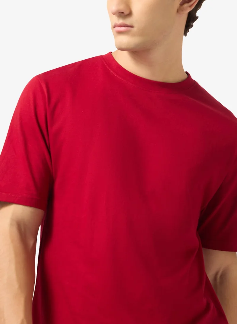 Seventy Five Basics  Pack of 2 Regular Fit T-Shirt for Men | Best Price UAE