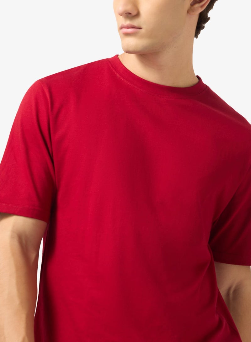 Seventy Five Basics Pack of 2 Regular Fit T-Shirt - Image 4