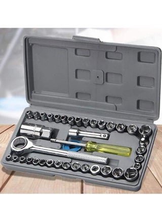 40-Piece Socket Wrench Set with Essential Hex Keys and Screwdrivers - pzsku/ZCD850B2C172F5BEF9EA6Z/45/1742595167/73360e3b-0594-4144-aa23-82add50b6668