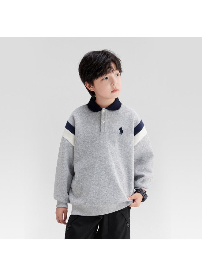 Zuoxi Boys Polo Shirt Kids Hoodie Casual Spring/autumn Outfits 2025 New Outdoor Sports Big Boys Clothing - Image 5