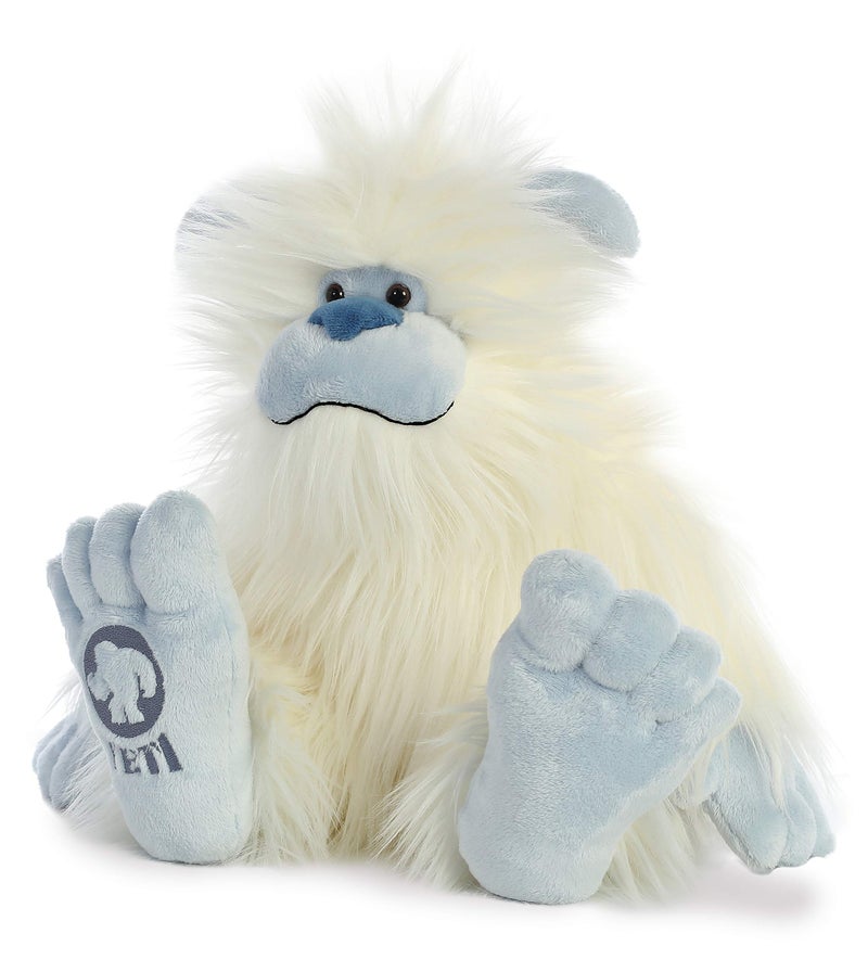 AuroraÂ® Mysterious Fantasy Yeti Stuffed Animal - Mythical Companion - Imaginative Adventures - White 12 Inches - Image 4