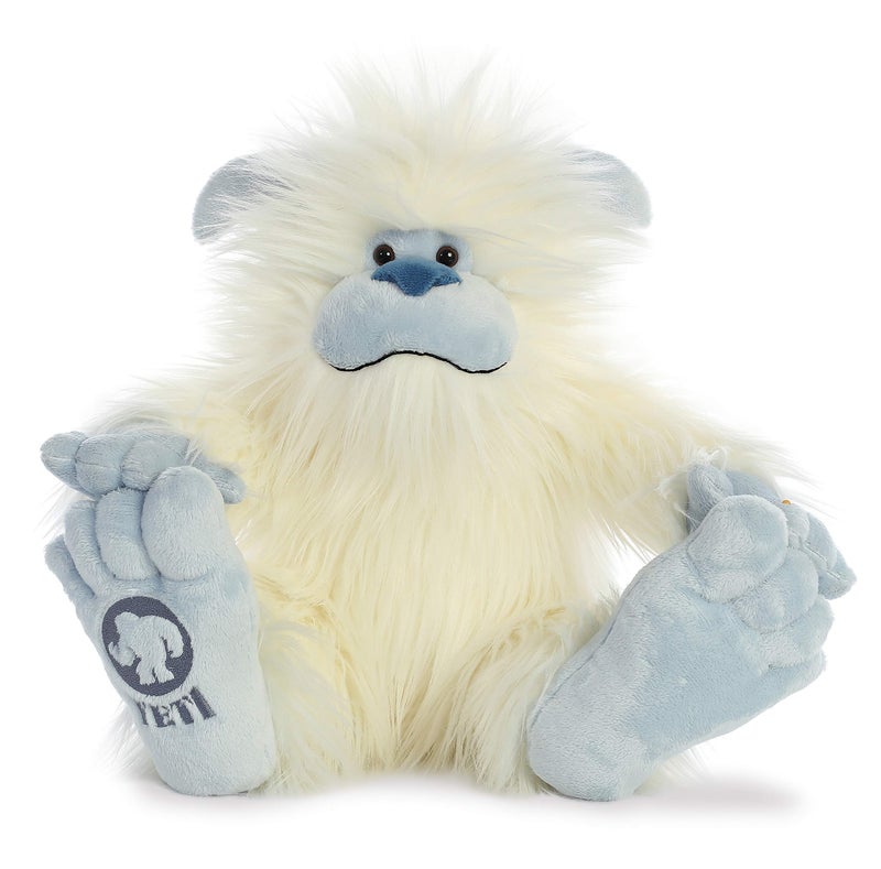 AuroraÂ® Mysterious Fantasy Yeti Stuffed Animal - Mythical Companion - Imaginative Adventures - White 12 Inches - Image 2