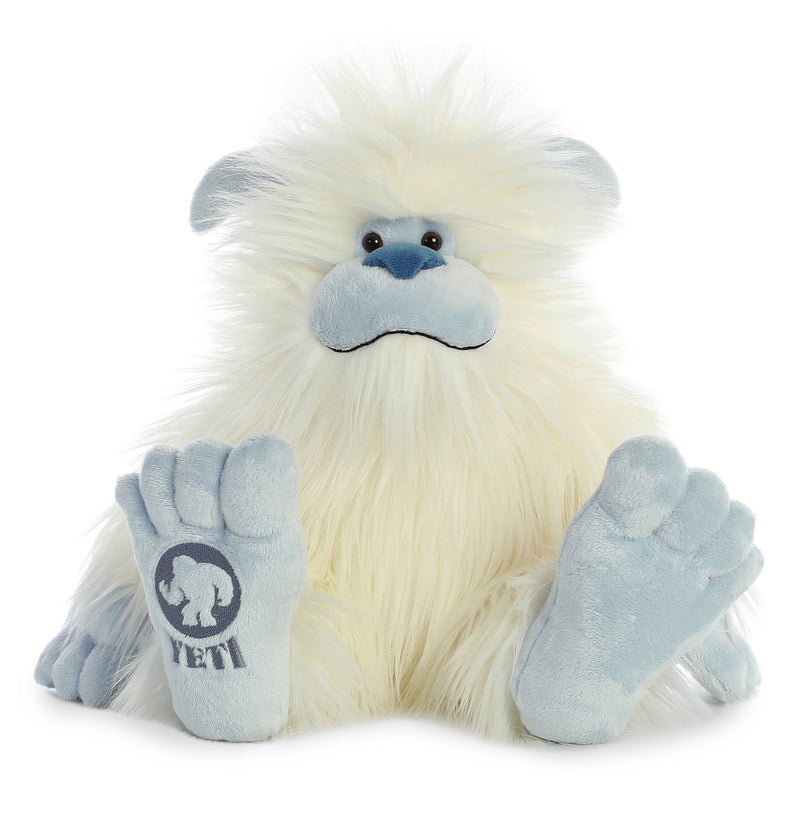 AuroraÂ® Mysterious Fantasy Yeti Stuffed Animal - Mythical Companion - Imaginative Adventures - White 12 Inches - Image 1