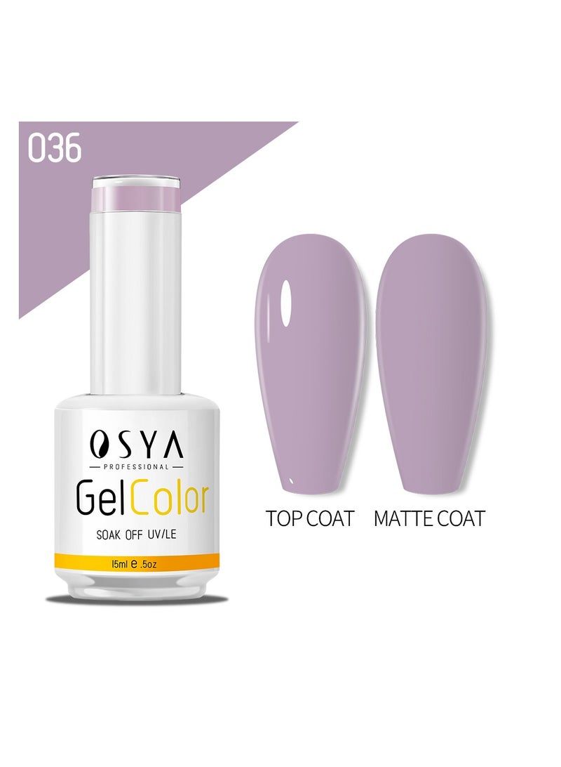BEAUTY PLUS gel Nail Polish Collection Soak Off UV&LED CANNI OUTPUT Gel polish 15ml (036) - Image 1