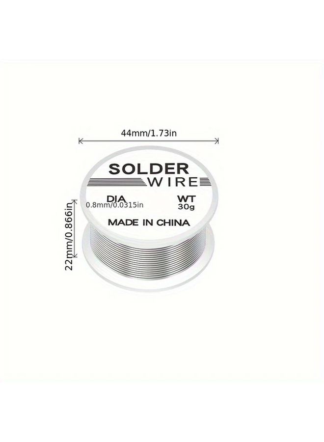 1 Piece 20g Tin Solder Wire 0 8mm Diameter For Electrical Circuit Board Repair - Image 2
