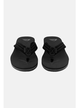 QUIKSILVER Men Carver Suede Slip On Slippers, Black  - Image 4