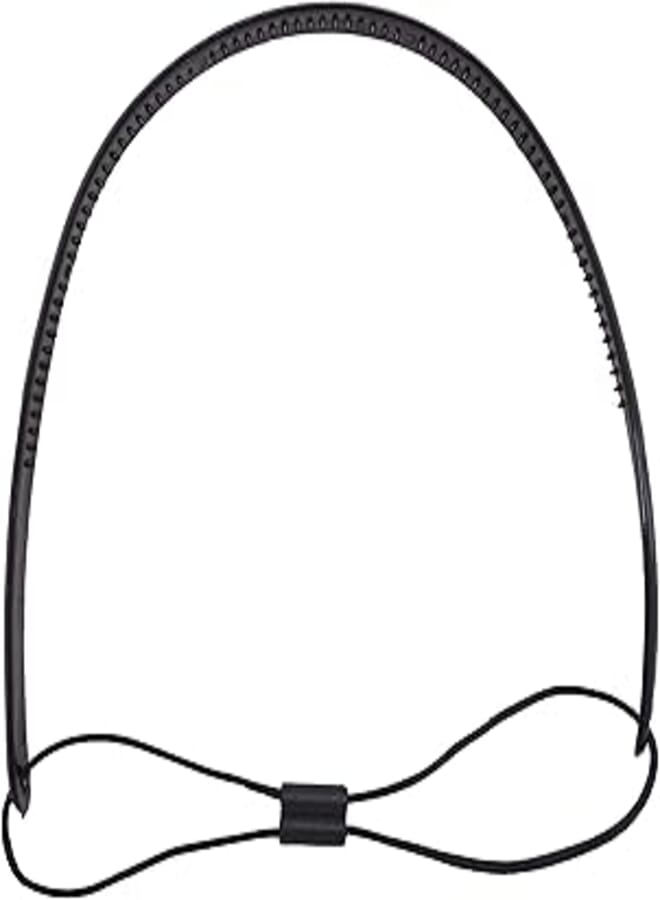 طوق شعر من السيليكون (أسود)