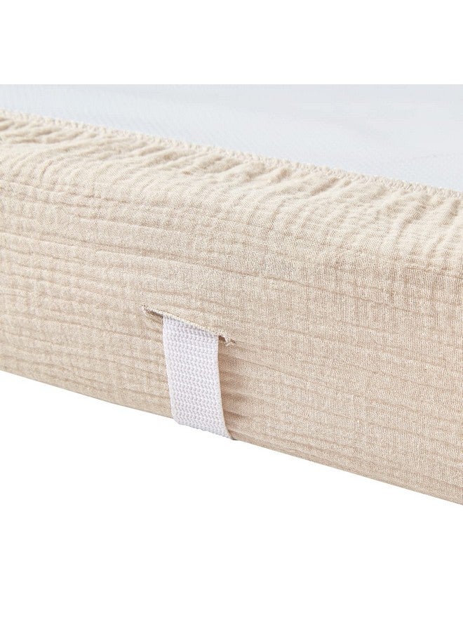 DONOMILO Muslin Changing Pad Cover,Ultra Soft Breathable Diaper Changing Table Cover for Baby Boys Girls,Neutral Fitted Changing Pad Sheets - Image 5