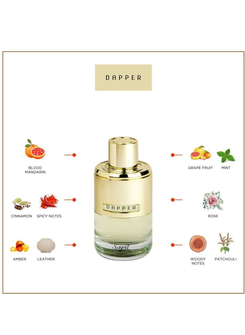sapil Dapper 100ml EDP - Image 3