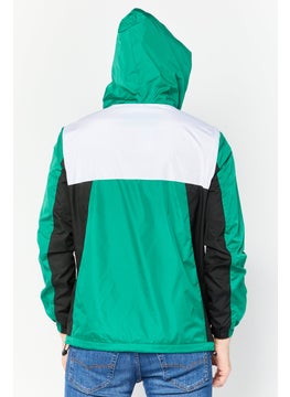GUESS Men Brand Logo Windbreaker Jacket, Multicolor  - Image 4