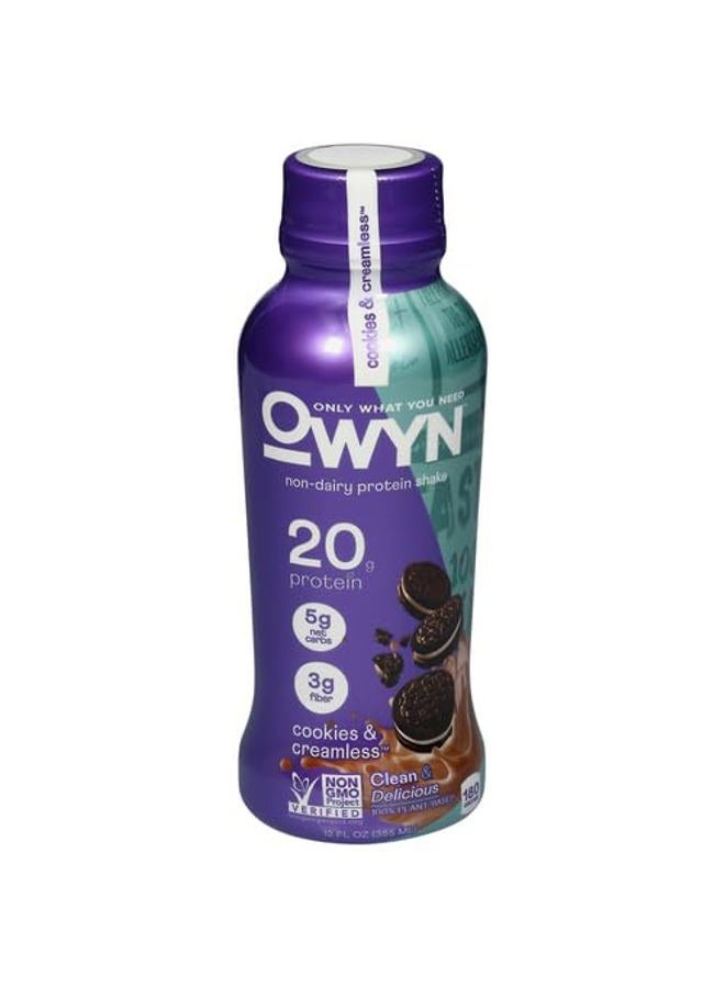 OWYN Non-Dairy Cookies & Creamless Protein Shake 12 fl oz