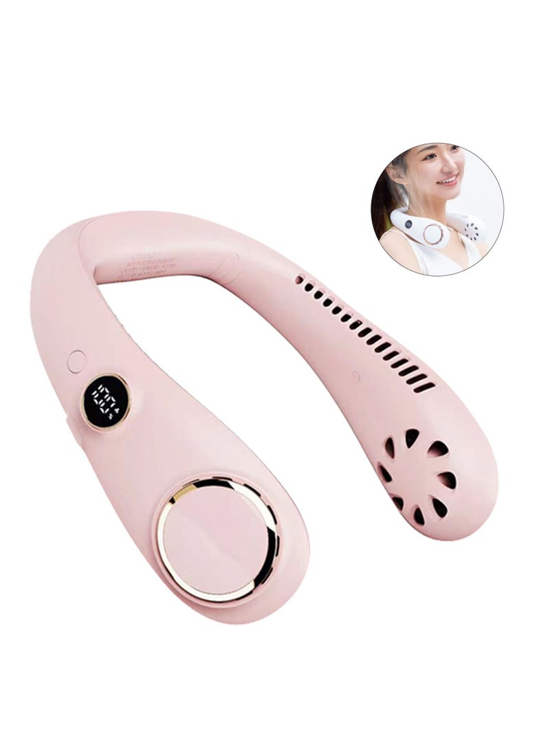 Arabest - Personal Fan, Leafless, Rechargeable, Head Phone Design, Usb Powered Desk Fan,3-Speeds Adjustable - Image 1