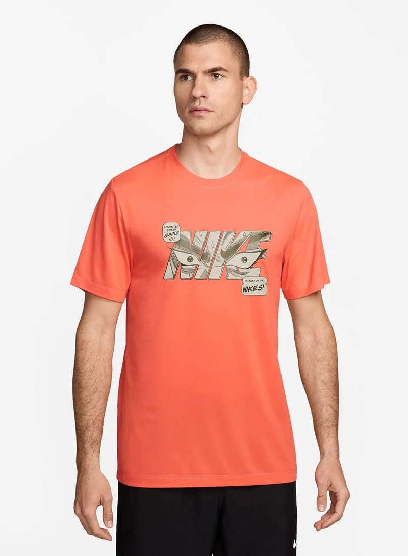 Nike Men's Dri-FIT Fitness Training T-Shirt