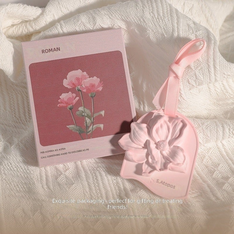 Begonia Scented Hanging Plaster Aroma Stone for Wardrobe & Bedroom - Solid Perfume Air Freshener, Flower Diffuser Stone - Image 5