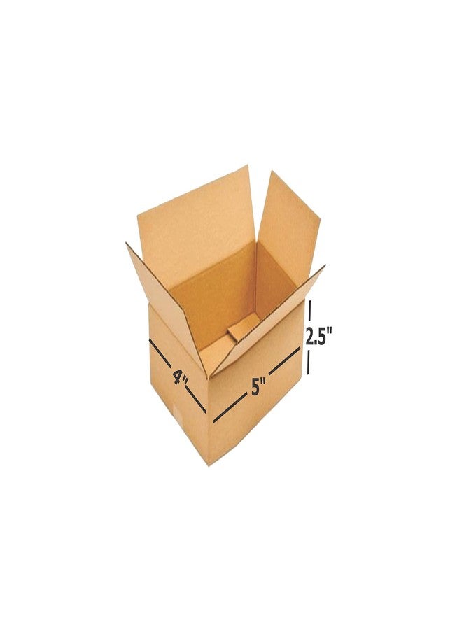 Box Brother 3 Ply Brown Corrugated Box Packing Box Size: Length 5 Inch Width 4 Inch Height 2.5 Inch 3Ply Corrugated Packing Box Pack Of 100 - Image 1