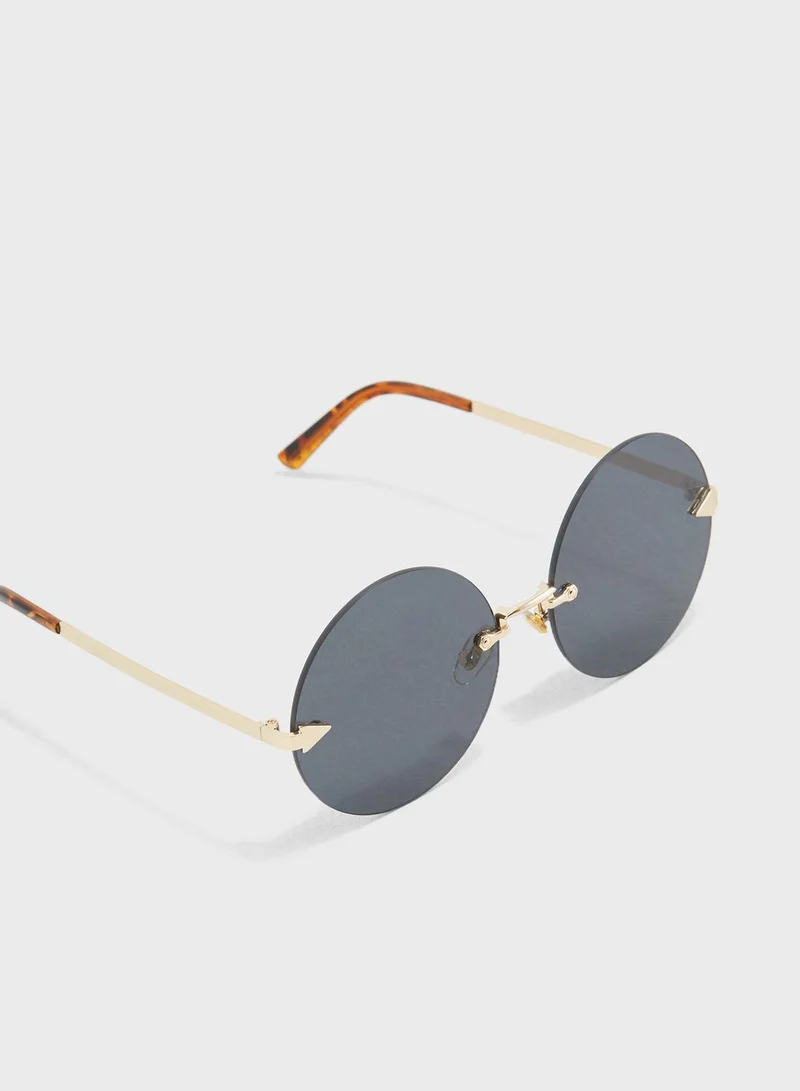 Ginger Round Sunglasses