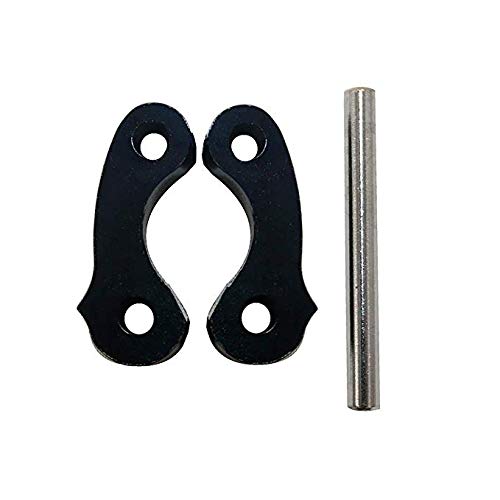 DEF Window Latch Hinge Pivot for First Gen Tacoma Tundra Rear Quarter Window 1995-2004 Tundra 2000-2006 Xtracab 2pcs(Black) - Image 5