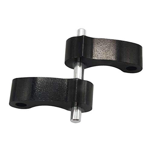 DEF Window Latch Hinge Pivot for First Gen Tacoma Tundra Rear Quarter Window 1995-2004 Tundra 2000-2006 Xtracab 2pcs(Black) - Image 3